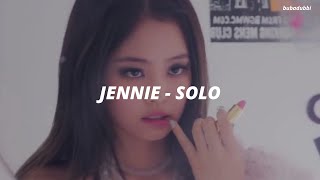 Jennie ě śë‹  SOLO Easy Lyrics [upl. by Eitsyrk]