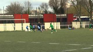 ASSOA 14 U12 1 gardien renfort Adrien Moncet vs Cergy  12122015 [upl. by Satsoc983]