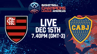 LIVE  Flamengo v Boca Juniors  Basketball Champions League Americas 202425 [upl. by Nnyllaf]