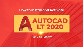 How to install Autocad LT 2020 [upl. by Annoynek]