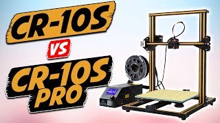 Creality CR10s vs Creality CR10s Pro 3D Printer Comparison [upl. by Oiluig]