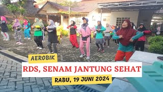 SENAM 15 MENIT GOBYOS  SENAM BAKAR LEMAK SETELAH LEBARAN  AEROBIK RDS [upl. by Irahs]