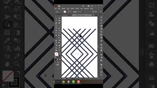 How to make Modern geometric logos in monoline style in adobe illustrator  logo design  ai [upl. by Norrej]