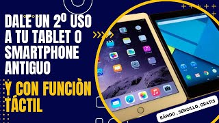 Transforma tu Antigua Tablet o Smartphone en un Segundo Monitor Y CON FUNCIÓN TÁCTIL [upl. by Lodhia]