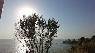 Day Walk in Nea Potidea Kassandra Chalkidiki  Greece Walking Tour 4K [upl. by Norvol]