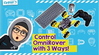 Control Omni Robot powered by Motion 2350 Pro using three ways ENG [upl. by Druce]