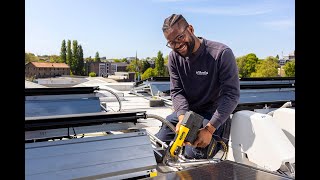 44 appartementen gasloos met Triple Solar PVTpanelen als bron voor de warmtepompen  Van der Vloed [upl. by Cyndi]