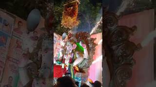 Hi smudra chi lat deva pahte tumchi vat💫 ganpati visarjan 🌺active shubhra shorts [upl. by Lindahl248]