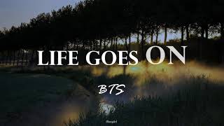 BTS  Life Goes On English Lyrics [upl. by Eliam]