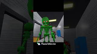 Escape MR Nightmare School Scary Obby part1 Roblox  Obby  roblox robloxscaryobby [upl. by Bikales69]