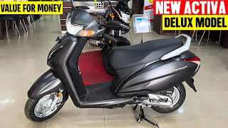 New Honda Activa 2024 Model Review✅New Update New Features [upl. by Ahsuatan]