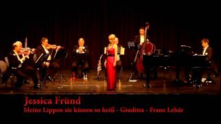 Jessica Fründ sings quotMeine Lippen sie küssen so heißquot by Franz Lehár April 2010 [upl. by Ardel]