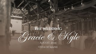 Gracie amp Kyles Magical Wedding Day at The Vista of Maine [upl. by Myrtia403]