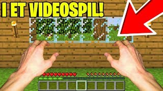 ER INDE I ET VIDEOSPIL Dansk Minecraft [upl. by Irving]