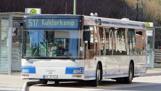 Sound Bus MAN NL 263  740  Hagener Straßenbahn AG [upl. by Kernan]