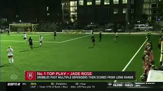 Jade Rose Gets No 1 Play on SportsCenter [upl. by Anahahs]