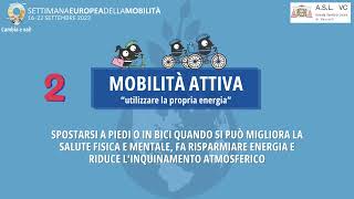 Guida rapida al risparmio energetico  Settimana Europea della Mobilità 2023 ASL Vercelli [upl. by Hsetih]