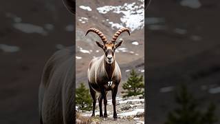 Siberian Ibex Masters of the Mountain Discover Why 🐐🏔️ siberianIbex ibex [upl. by Alhahs]