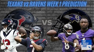 Houston Texans vs Baltimore Ravens  2023 Week 1 Game Preview [upl. by Schwinn619]