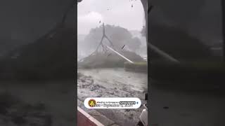 Catastrophic Typhoon Yagi Slams Chia Today 223 kmh Winds [upl. by Akirdnahs]