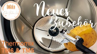 Kartoffeln schälen mit dem Thermomix  Der Peeler ist da Neues Zubehör für deinen Thermomix [upl. by Neelehtak936]