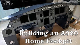 Building an A320 Home Cockpit  4 Months in less than 4 Minutes  Flight Simulator Setup [upl. by Atineb836]