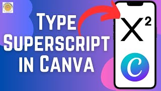 How to Do Superscript in Canva  Add Superscripts to Text 2024 [upl. by Toogood400]