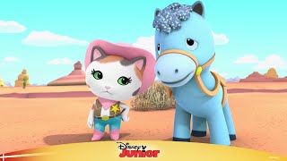 Sherif Callie Mathilde laver rodeo tricks  Disney Junior Danmark [upl. by Sardella]