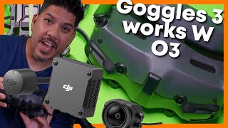 DJI Goggles 3 FINALLY works with O3 air unit  how to bind [upl. by Linders]