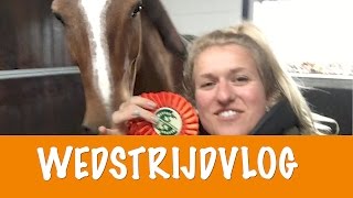 WEDSTRIJD VLOG BRITT  PaardenpraatTV [upl. by Inavoig]