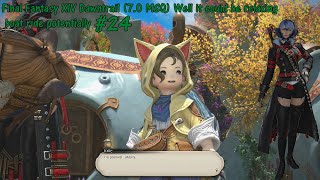 Final Fantasy XIV Dawntrail 70 MSQ Well it could be relaxing boat ride potentially 24 [upl. by Loresz]