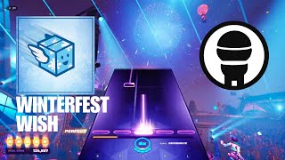 Fortnite Festival  quotWinterfest Wishquot Expert Vocals 100 FC [upl. by Monarski]