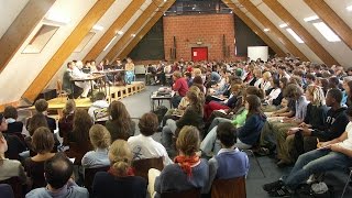 ÉricEmmanuel Schmitt au collège SaintMichel de Bruxelles 3 Juin 2004 [upl. by Croydon]