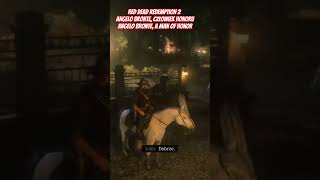 Red Dead Redemption 2  Angelo Bronte człowiek honoru  Angelo Bronte A Man of Honor rdr2 shorts [upl. by Yellas367]