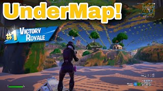 Fortnite Chapter 5 NEW UnderMap Glitch😱Unlimited Wins👑 [upl. by Lawtun]