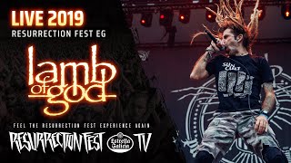 Lamb of God  Live at Resurrection Fest EG 2019 Viveiro Spain Full Show Pro Shot [upl. by Harsho]