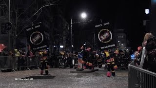 🐉 Carnaval Sion 2017  Night Parade  Cortège de nuit [upl. by Reyna]