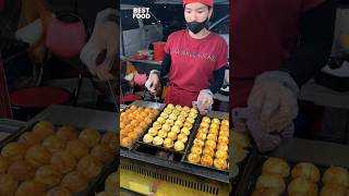 Freshly made Takoyaki at this stall in Taman Connaught 5 different flavours to try from [upl. by Earased]