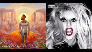 Knowing The Edge  Jon Bellion vs Lady Gaga Mashup [upl. by Nonnah]