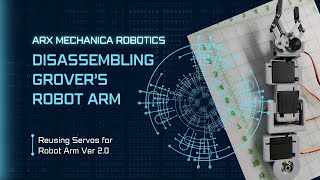 Disassemble Robot Arm Version 01  Telepresence Robotics 3D Printing Raspberry Pi Arduino [upl. by Esorbma784]