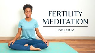 15Minute Fertility Meditation and Visualization [upl. by Feeley]