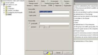 8 How to Create Mandatory Profile for Windows Server 2003 [upl. by Carmencita]