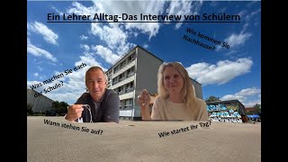 Ein Lehrer AlltagDas Interview von Schülern I RTSBoizenburg [upl. by Odawa]