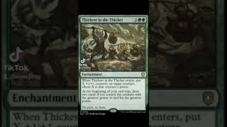 Thicket mtg magicthegathering [upl. by Ardnajela]