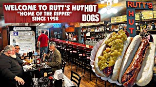 Best Hot Dog In The Nation 2024 Rutt’s Hut NJ [upl. by Anik]