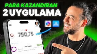 PARA KAZANDIRAN 2 MOBİL UYGULAMA 2024 Telefondan Para Kazanma Yolları [upl. by Aitel25]