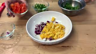 Learn How to Make Mango Salsa with Chugwater Chili [upl. by Neevan]