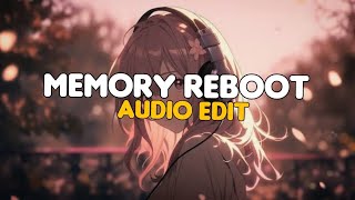 Memory Reboot  Instrumental  Slowed Reverb  Audio Edit [upl. by Lledal973]