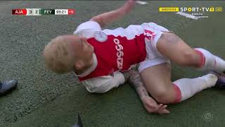 Antony Time Wasting Tactics amp Getting A Red Card in the De Klassieker 🤓😉😯😎  Ajax vs Feyenoord [upl. by Alig]