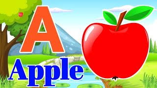 A for apple अ से अनार abcd abcd song  abcde  abcd bachha cartoon abcd cartoon song b for ball [upl. by Caresa]